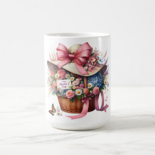 Caneca De Café Feliz Dia das Mães, Mãe Linda