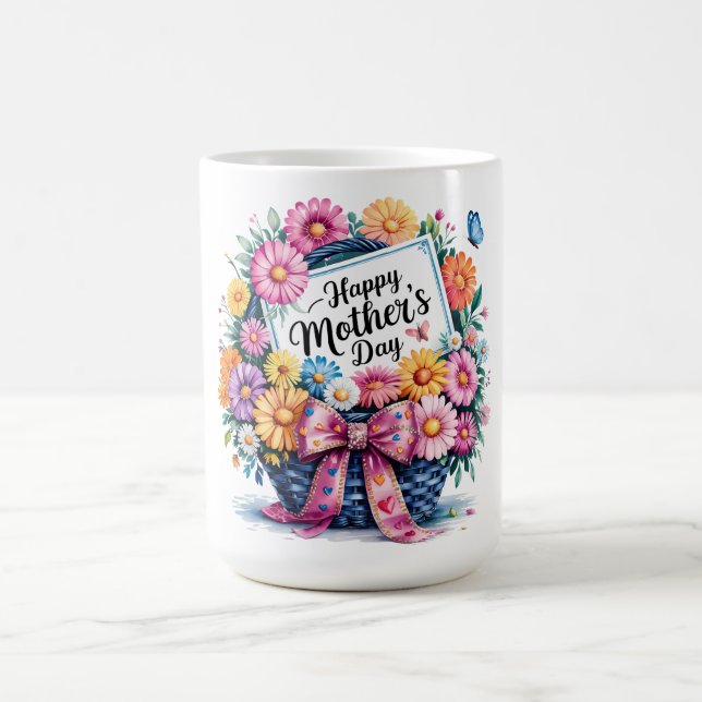 Caneca De Café Feliz Dia das Mães Mãe Linda (Centro)