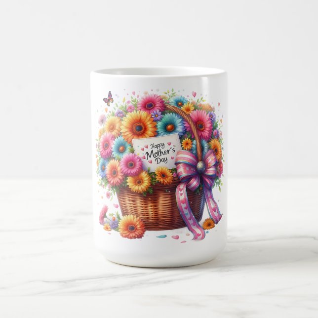 Caneca De Café Feliz Dia das Mães, Mãe Linda (Centro)