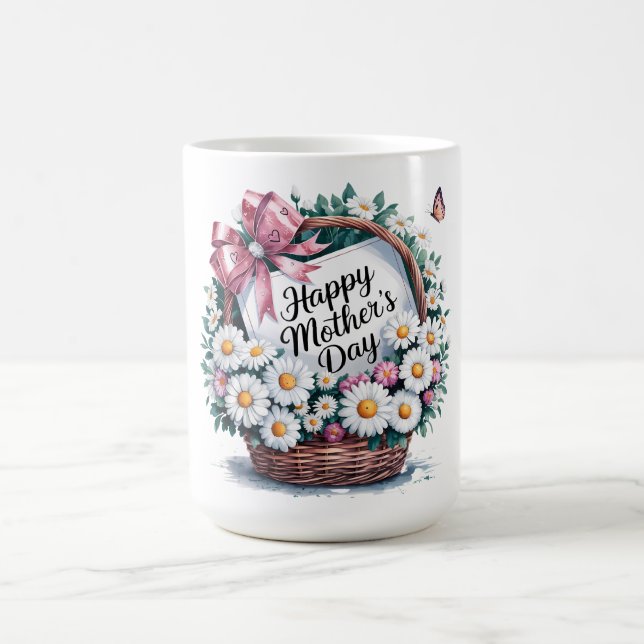 Caneca De Café Feliz Dia das Mães, Mãe Linda (Centro)