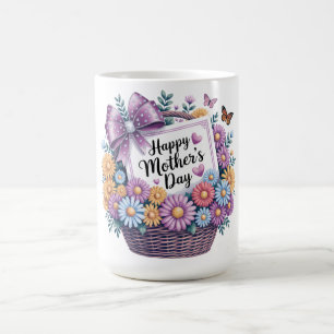 Caneca De Café Feliz Dia das Mães, Mãe Linda