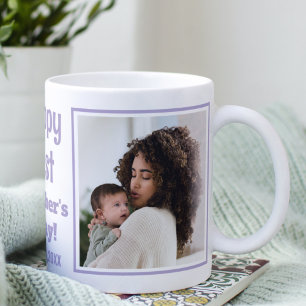 Caneca De Café Feliz Dia de as mães 12 Lavanda 2 Fotografia Nova 