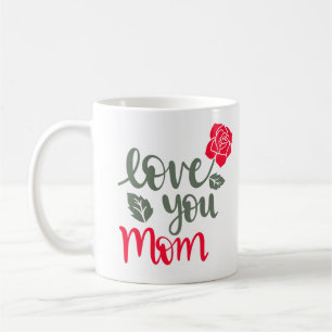 Caneca De Café feliz dia de as mães ama sua mãe