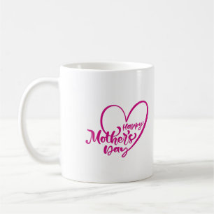 Caneca De Café Feliz dia de as mães Com Meu Amor