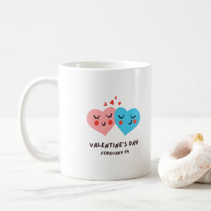 Caneca De Café Feliz dia de os namorados - Imagens de Amor Engraç