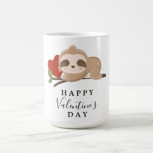 Caneca De Café Feliz dia de os namorados - Largura
