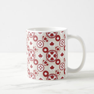 Caneca De Café Feliz Dia do Canadá Ideia de Presente
