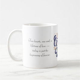 Caneca De Café Feliz Dia do Casamento Tote Bag - Presente Românti