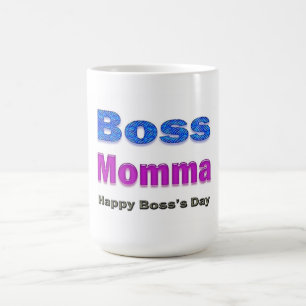 Caneca De Café Feliz Dia do Chefe Mãe