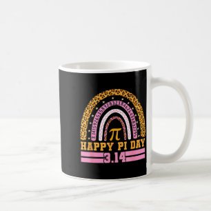 Caneca De Café Feliz Dia do Pi Arco-íris 3,14 Número Pi Professor