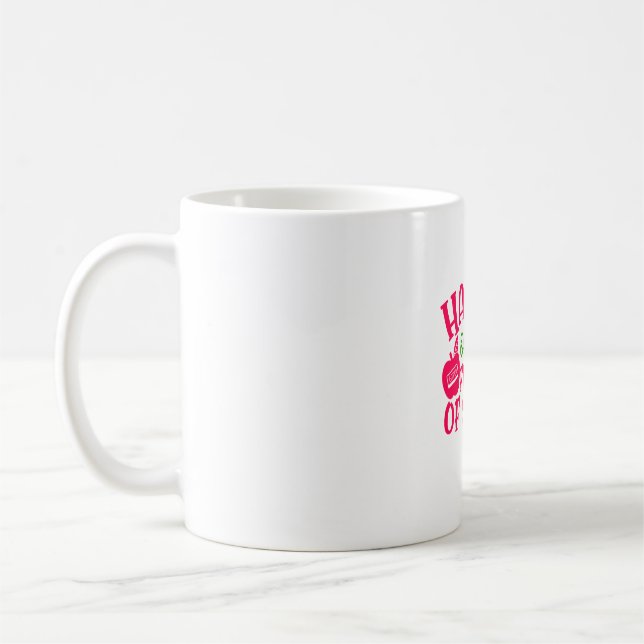 Caneca De Café Feliz Dia do Professor Online Primeiro Dia da Esco (Esquerda)