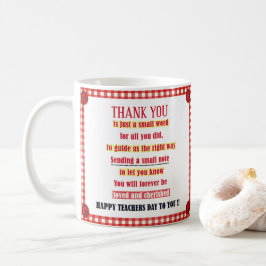 Caneca De Café Feliz Dia do Professor Para Você