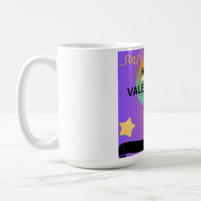 CANECA DE CAFÉ FELIZ DIA DOS NAMORADOS (Esquerda)