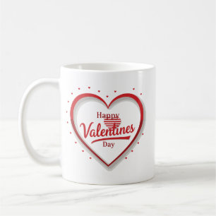 Caneca de Café Feliz Dia dos Namorados