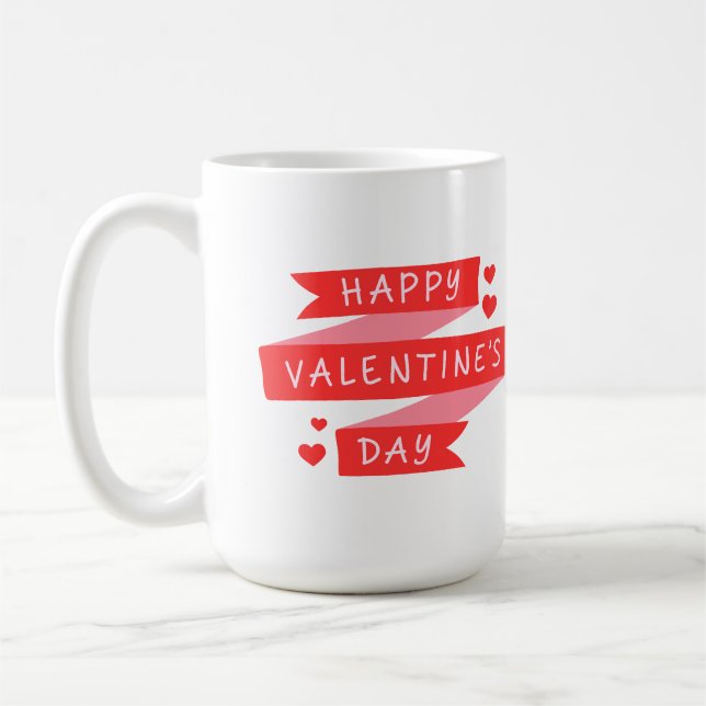 Caneca De Café Feliz dia dos namorados (Esquerda)