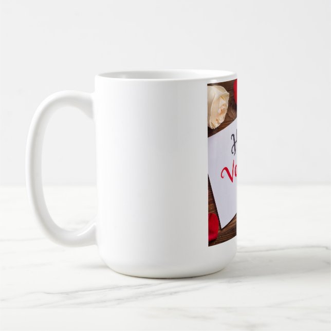 Caneca De Café Feliz dia dos namorados (Esquerda)