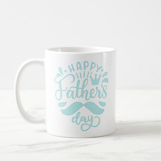 Caneca De Café feliz dia dos pais (Esquerda)