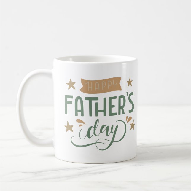 Caneca De Café feliz dia dos pais (Esquerda)