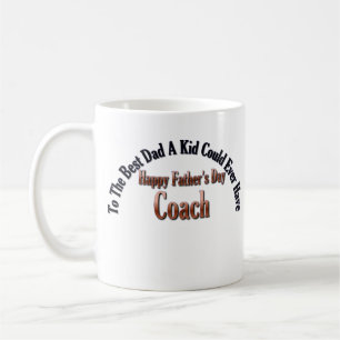 Caneca De Café Feliz Dia dos Pais Treinador