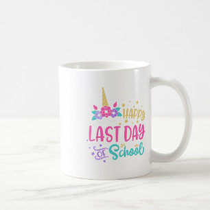 Caneca De Café Feliz Dia Passado Da Faculdade De Unicórnio Olhand