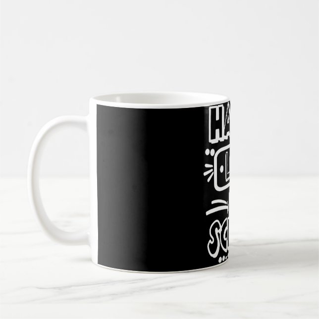 Caneca De Café Feliz Dia Passado De Estudantes E Professores 3 (Esquerda)