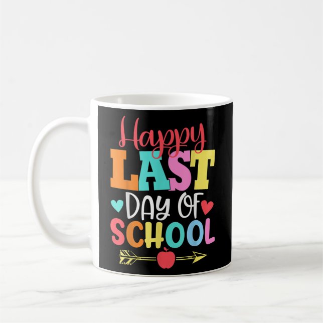 Caneca De Café Feliz Dia Passado dos Estudantes Escolares e Teac (Esquerda)