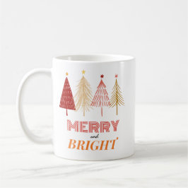 Caneca De Café Feliz e Bright Pata de Natal