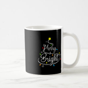 Caneca De Café Feliz e Brilho É a Festa de Natal da temporada