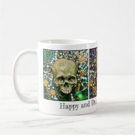 Caneca De Café Feliz e Indecente e Sagaz