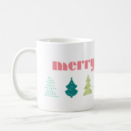 Caneca De Café Feliz e sopa de árvore de Natal