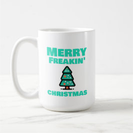 Caneca De Café Feliz Freakin'Christmas Coffee Mug