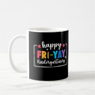 Caneca De Café Feliz Fri-Yay Jardineiros Engraçados Sexta-Feira P