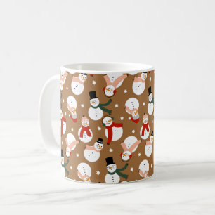 Caneca De Café Feliz gelada Snowman Wonderland