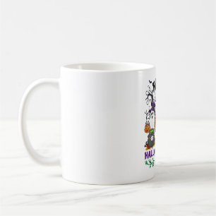 Caneca De Café Feliz hallothanksmas 2026 fantasma peru snowman