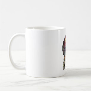 Caneca De Café Feliz Halloween Abóbora Feiticeiro Cemitério Lua C