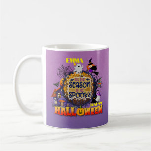 Caneca De Café Feliz Halloween É a Celebração da Temporada Assust
