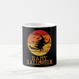 Caneca De Café Feliz Halloween Engraçado Caráter Assustador