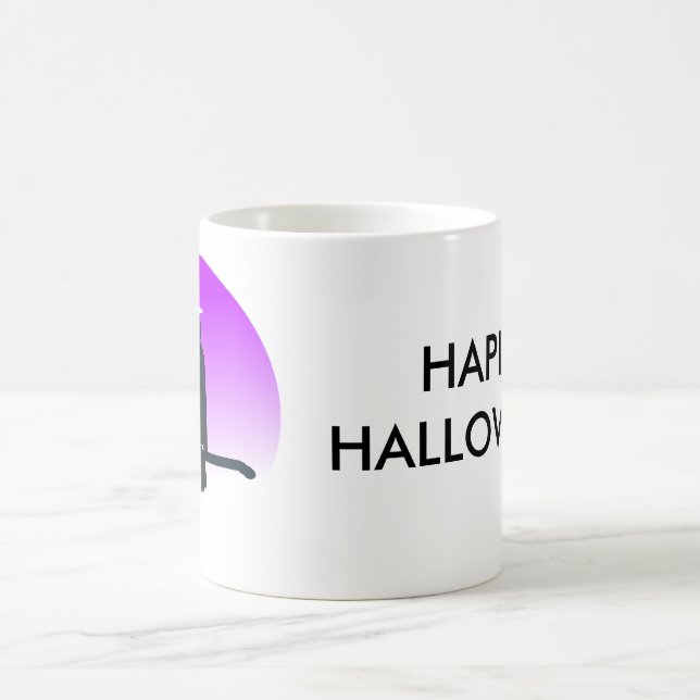 Caneca De Café Feliz Halloween Mug com Coruja (Centro)
