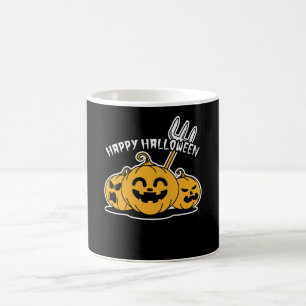 Caneca De Café Feliz Halloween Pumpkin