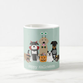 Caneca De Café Feliz Halloween Spooky Figurinos De Pet