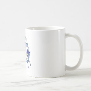 Caneca De Café Feliz Hanukkah Dreidels Dançantes Donut de Geléia