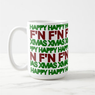 Caneca De Café Feliz humor de Natal
