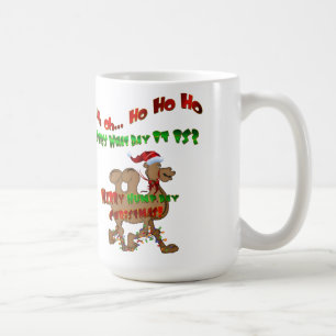 Caneca De Café Feliz Hump Day Camel Christmas HO HO