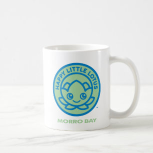 Caneca De Café Feliz Lotus, Morro Bay.
