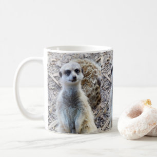 Caneca De Café Feliz Meerkat,