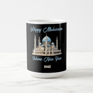 Caneca De Café feliz muharram islâmico novo ano 1446