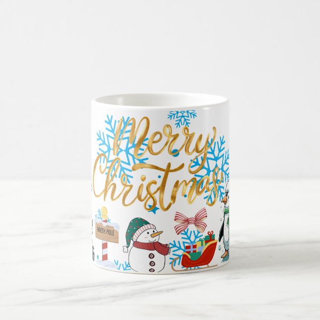 Caneca De Café feliz natal (Centro)