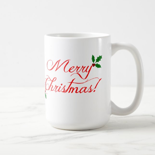 Caneca De Café Feliz Natal (Direita)