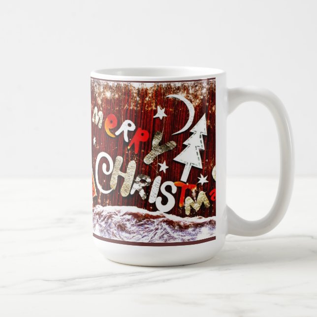Caneca De Café Feliz Natal (Direita)