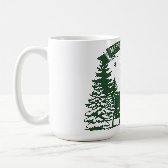 Caneca De Café Feliz Natal (Esquerda)